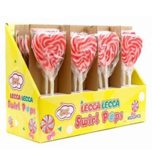 joygum lollipop heart swirl 40g X 24pz