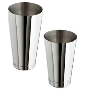 SHAKER BOSTON CON BICCHIERE IN ACCIAIO INOX - immagine 1