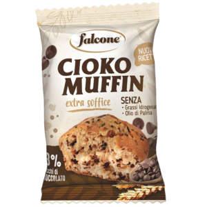 falcone expo muffin cioccolato al latte 50g x 18pz