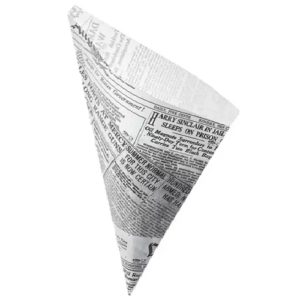 cono coppo giornale antigrasso 17×18 500pz