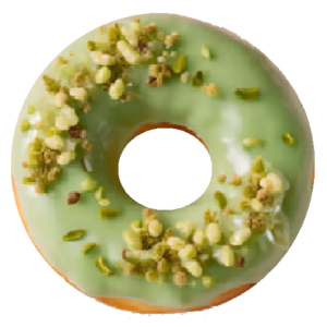 TERVED DONUTS PISTACCHIO SENZA GLUTINE 45G X 12 PZ - immagine 1