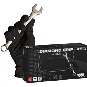 Guanti nitrile grip squame di pesce mis L 50pz