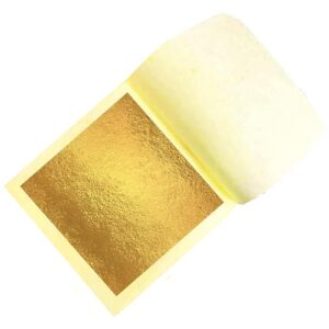 ORO ALIMENTARE COMMESTIBILE 43X43mm 10 FOGLI 100% PURO 24K - immagine 1