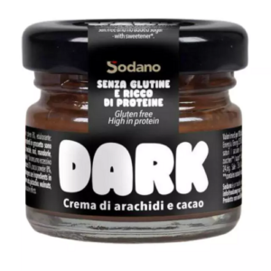 SODANO PEANUT DARK ARACHIDI E CACAO IN VETRO 20GR X 15PZ - immagine 1