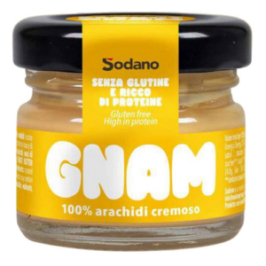 SODANO PEANUT GNAM 100% ARACHIDE CREMOSA IN VETRO 20GR X 15PZ - immagine 1